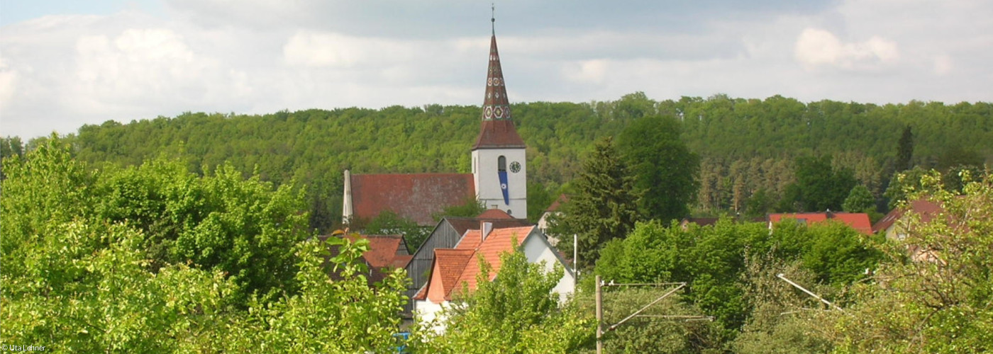 Blick auf Oberampfrach