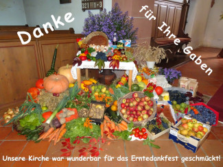 Erntedankfest 2021