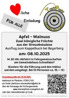 Treffpunkt mitten im Lben am 8.10.2025