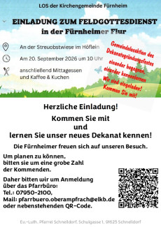Einladung nach Fürnmein