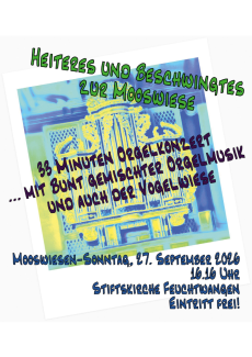 Konzert zur Mooswiese