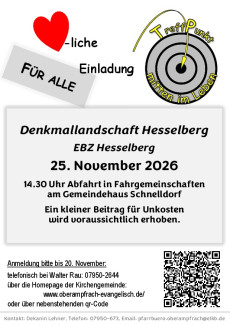 Denkmallandschaft Hesselberg - Treffpunkt mitten im Leben