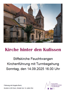 Kirchenführung Stiftskirche Feuchtwangen