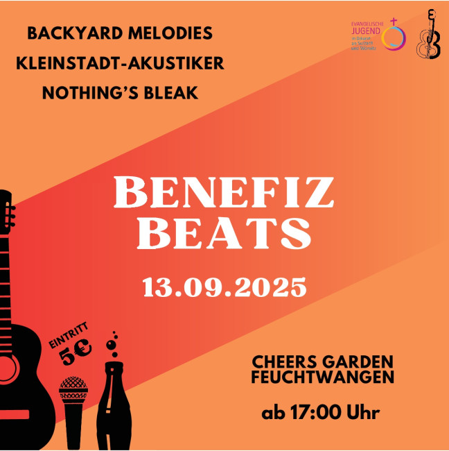 Benefiz Beats am 13. September 2025 im Cheersgarden, Feuchtwangen