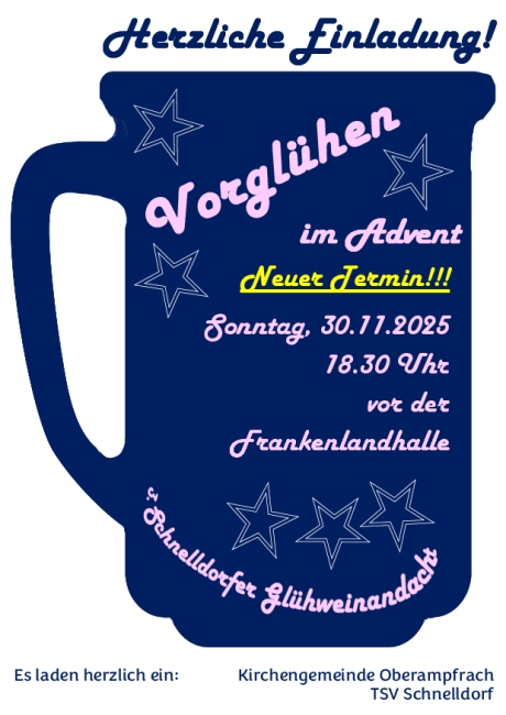 3. Schnelldorfer Glühweinandacht