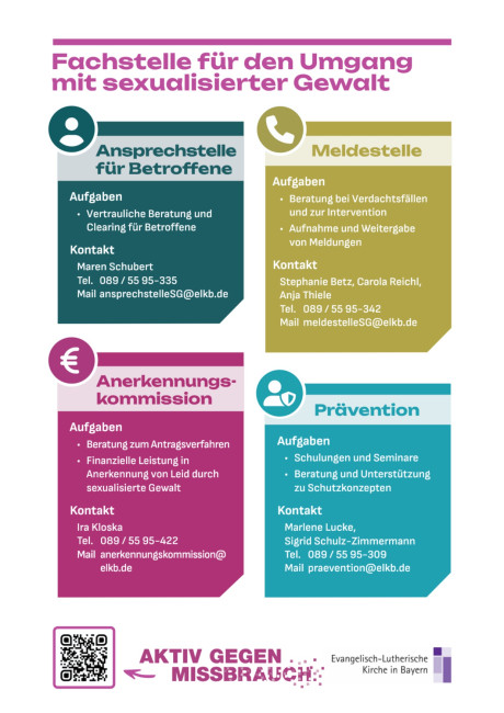 Plakat Fachstelle sexualisiert Gewalt